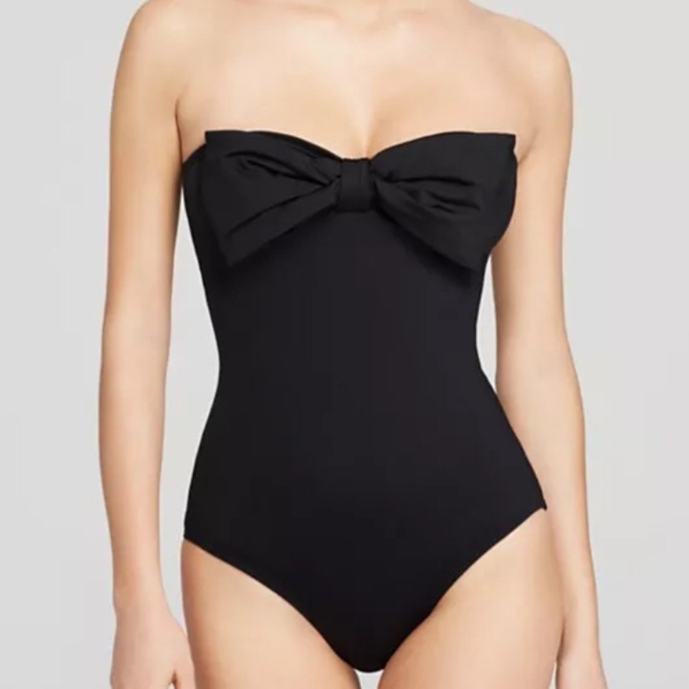 Kate Spade Georgia Beach One-piece Bandeau Bow S